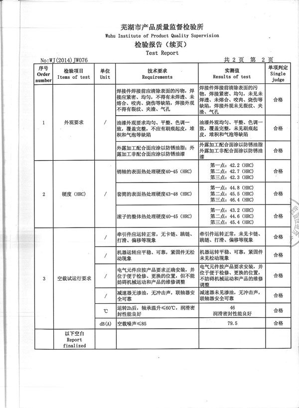 上海检验报告2